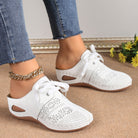Lace-Up Round Toe Wedge Sandals - Charming Charlie