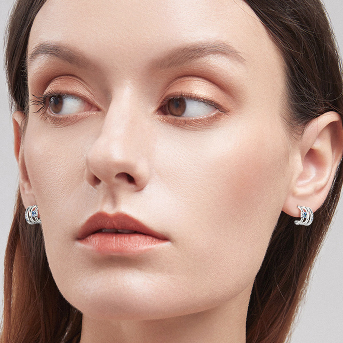 Moissanite 925 Sterling Silver Earrings - Charming Charlie