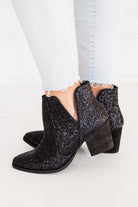 Fiera Booties in Black - Charming Charlie