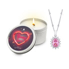 Burning Love 5.5oz Tin Jewelry Candle - Charming Charlie