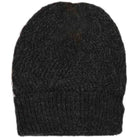 C.C Chevron Knitted Beanie With Cuff C.C Hat - Black - Beanies