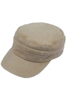 Khaki C.C Convertible Denim Army Zipper Cap Sun Visor Cotton Summer Sun Hat; show your trendy side with this chic cap accented with a zipper, brings of-the-moment edge to a classic cap, popular among street-style crowd. Perfect for protecting from the sun, rain, wind, snow on outdoor activities. Perfect for Summer, Vacation