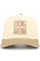 Beige C.C DOG MOM Embroidered Two Tone Trucker Cap combines functional design with a stylish statement. Featuring high-quality embroidery and a breathable mesh back, this cap offers comfort and durability for everyday wear. Its two-tone color scheme adds a modern touch, making it an ideal accessory for dog lovers who want to showcase their passion with subtle sophistication.
