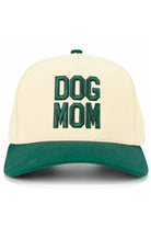 Dark Green C.C DOG MOM Embroidered Two Tone Trucker Cap combines functional design with a stylish statement. Featuring high-quality embroidery and a breathable mesh back, this cap offers comfort and durability for everyday wear. Its two-tone color scheme adds a modern touch, making it an ideal accessory for dog lovers who want to showcase their passion with subtle sophistication.