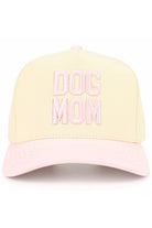 Light Pink C.C DOG MOM Embroidered Two Tone Trucker Cap combines functional design with a stylish statement. Featuring high-quality embroidery and a breathable mesh back, this cap offers comfort and durability for everyday wear. Its two-tone color scheme adds a modern touch, making it an ideal accessory for dog lovers who want to showcase their passion with subtle sophistication.