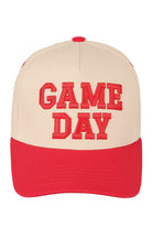 Red C.C GAME DAY Embroidered Cotton Baseball Cap combines classic style with durable comfort. Crafted from high-quality cotton, this cap offers breathability and a soft feel, making it ideal for all-day wear. Its detailed embroidery adds a refined touch, perfect for game day or casual outings. Adjustable sizing ensures a secure fit, while the structured design maintains shape and provides sun protection. This cap is a versatile accessory that blends functionality with a polished look.