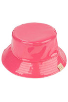 C.C Kids Shiny Reflective Enamel Rain Bucket Hat - Hot Pink - Bucket Hats
