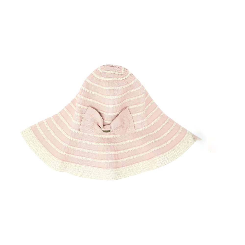 C.C Ribbon Cloth Hat - Rose - Hat