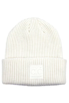 Ivory C.C Solid Ribbed Knit Beanie With Rubber Patch Comfy Warm Winter Hat; reach for this classic toasty hat to keep you nice n warm in the chilly winter weather, the wintry touch finish to your outfit. Perfect Gift Birthday, Christmas, Holiday, Anniversary, Stocking Stuffer, Secret Santa, Valentine's Day, Loved One, BFF