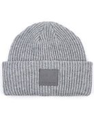 Light Grey C.C Solid Ribbed Knit Beanie With Rubber Patch Comfy Warm Winter Hat; reach for this classic toasty hat to keep you nice n warm in the chilly winter weather, the wintry touch finish to your outfit. Perfect Gift Birthday, Christmas, Holiday, Anniversary, Stocking Stuffer, Secret Santa, Valentine's Day, Loved One, BFF