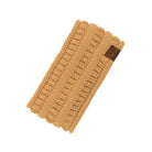 Camel C.C Solid Ribbed Ponytail Earmuff Headband Knit Ear Warmer Headband; soft ribbed knit ear warmer will shield you from cold weather ensuring all day comfort. The ear band is wide, soft & comfortable adding a sleek style to your ensemble. Perfect Gift Christmas, Birthday, Holiday, Anniversary, Valentine's Day, Loved One