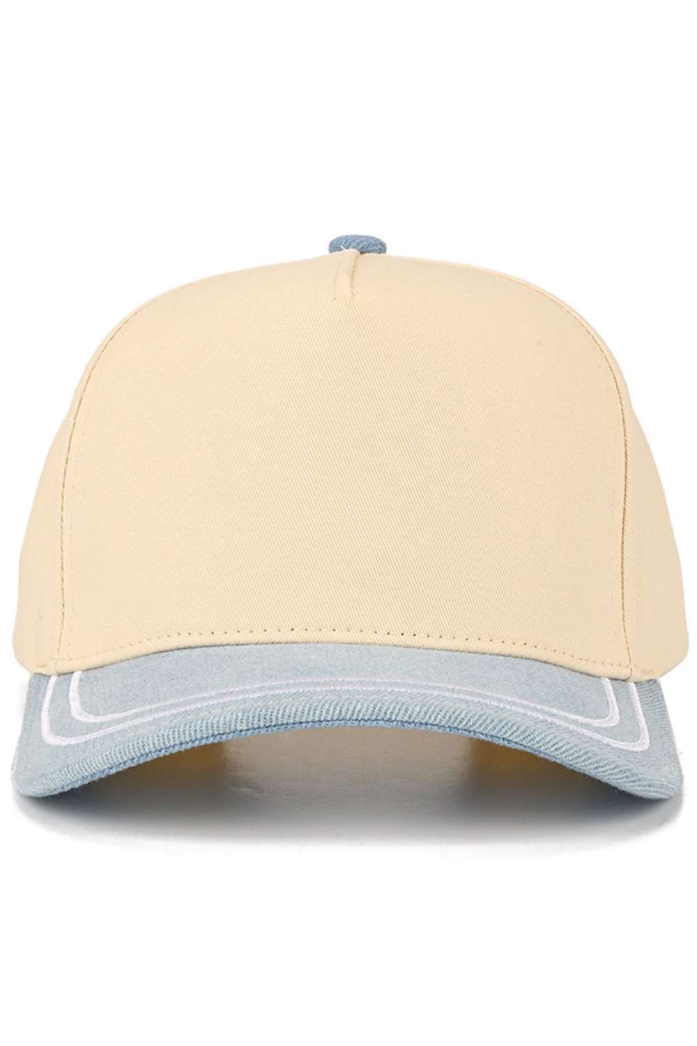 Light Denim This C.C Two Tone with Retro Stripe Cotton Trucker Cap is the definition of understated cool. Crafted from breathable canvas with a structured crown and curved brim, it‚Äôs the perfect throw-on-and-go hat for everyday errands, long drives, or laid-back weekends. The two-tone color block design adds a modern twist, while the adjustable snapback ensures all-day comfort and fit.