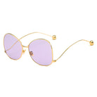 EUGENE | CD05 - Women's Trendy Oversized Pantone Lens Sunglasses - Cramilo Eyewear - Stylish Trendy Affordable Sunglasses Clear Glasses Eye Wear Fashion