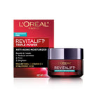 Loreal Paris revitaliftface creamfacereduce wrinkles, firm and brighten skincreambottlehyaluronic acid and vitamin cfragrance free - Charming Charlie