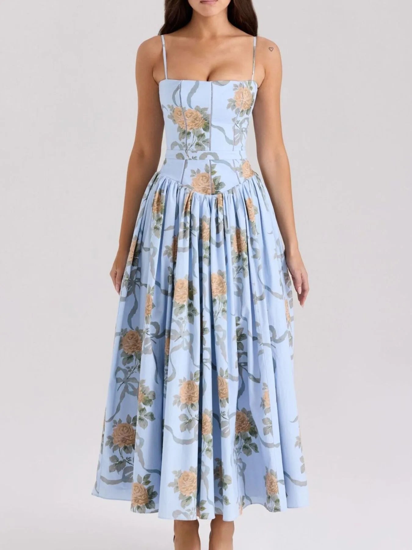 floral print cami maxi dress Floral Print Square Neck Cami Maxi Dress – Charming Charlie