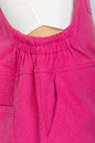 VERY J Adjustable Suspender Overalls with Pockets - Charming Charlie