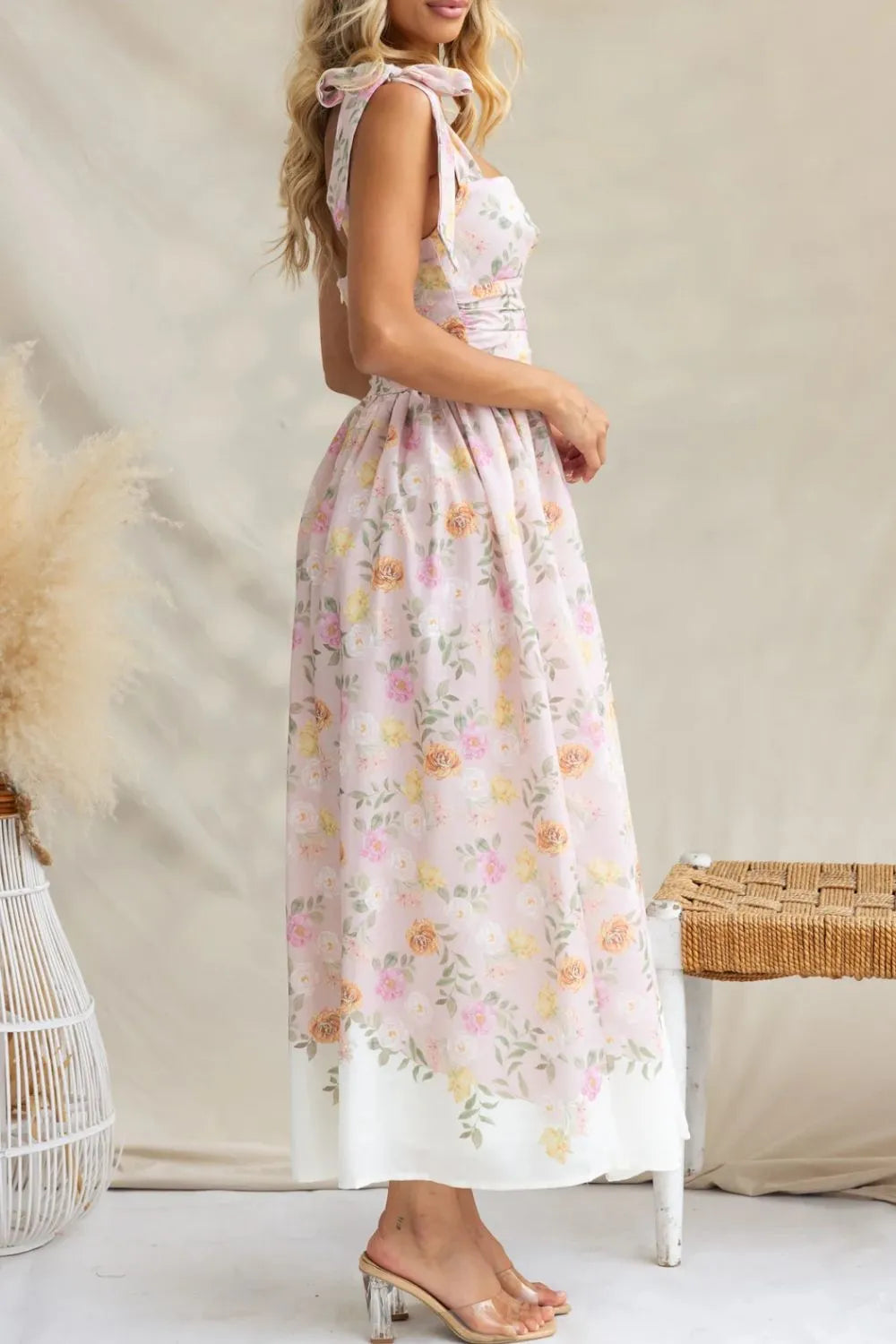 Coastal Charm Cami Midi Dress