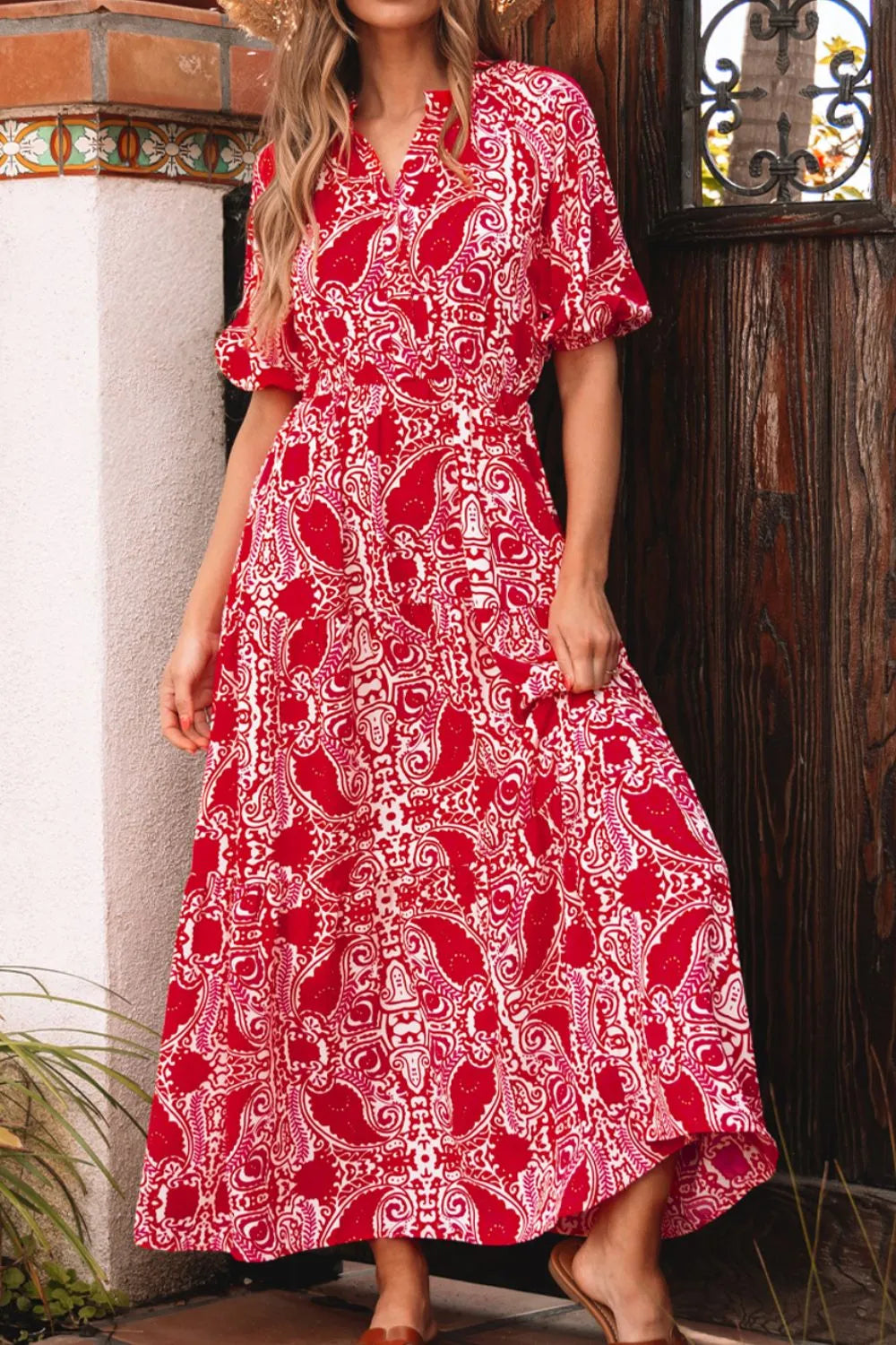 maxi plus size fall dresses Kiyonna Vienna Maxi Dress