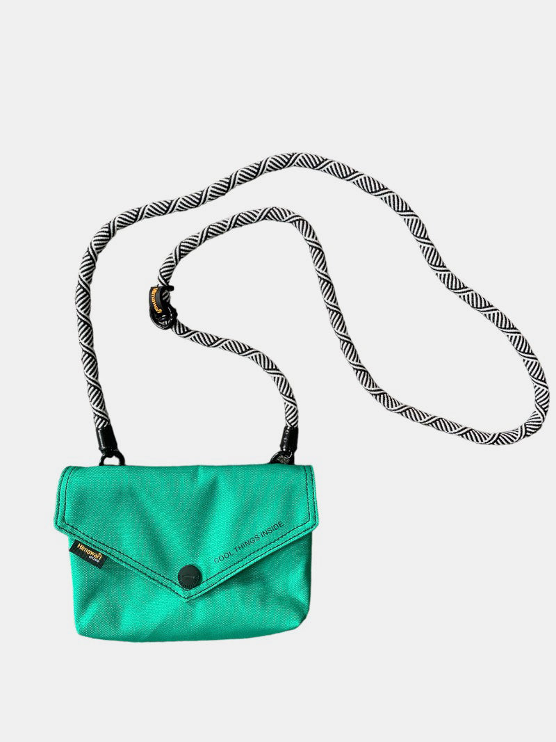 Himawari Solid Color Envelope Shape Crossbody Bag with Removable Strap - Charming Charlie