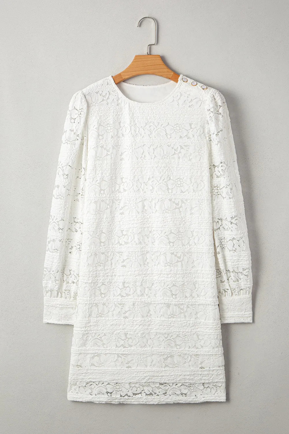 Lace Long Sleeve Mini Dress – Charming Charlie