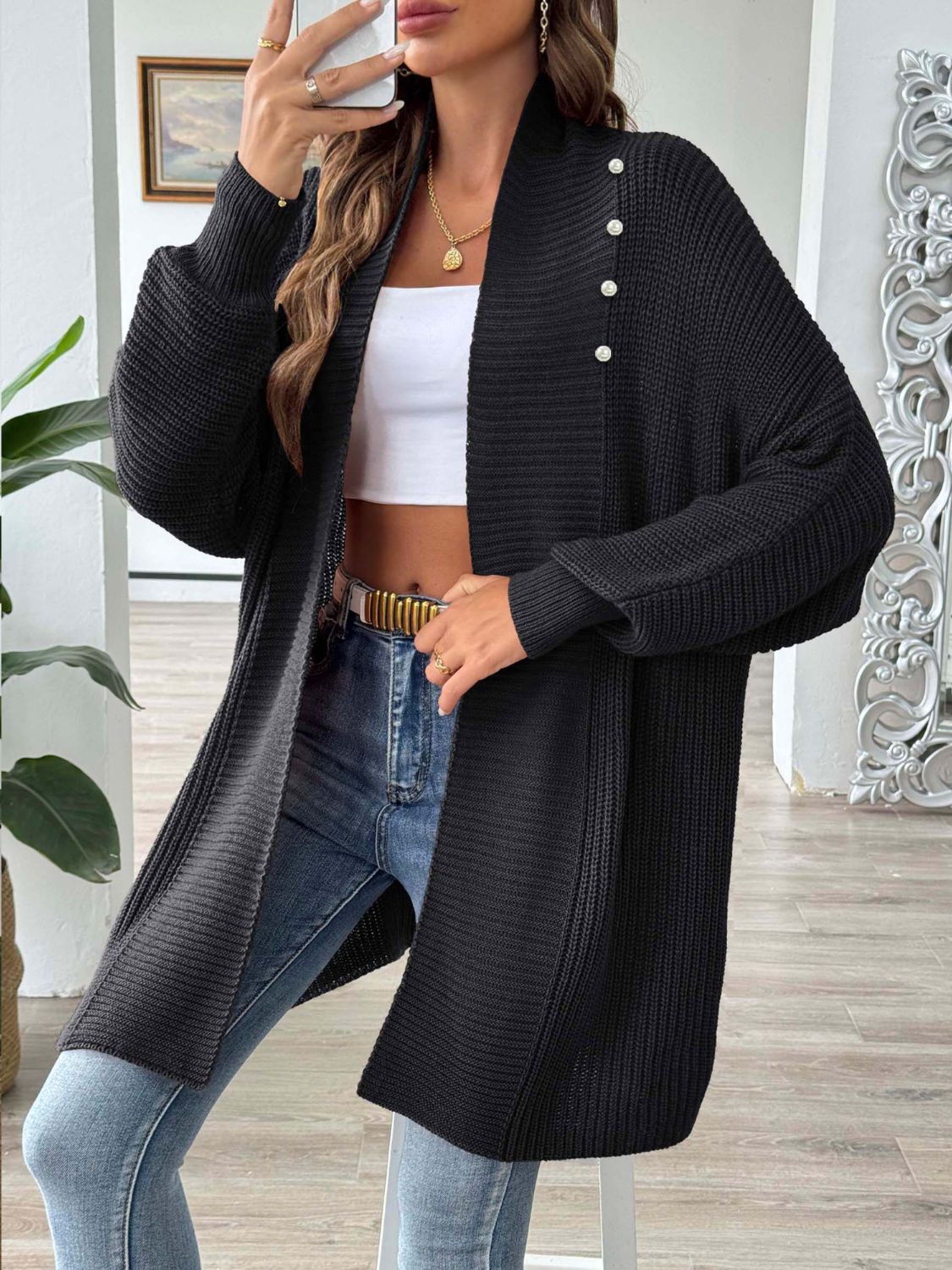 IRENE 大人気　Full Cardigan Tops Irene Orange Cardigan – Me369