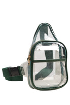 Clear Stadium Concert Sling Bag is expertly crafted to comply with venue security policies, featuring a fully transparent design for effortless inspection. Its compact size and adjustable sling strap provide comfortable, hands-free convenience, perfect for carrying essentials during concerts or sporting events. Made from durable materials, this bag ensures both security and practicality without compromising style.