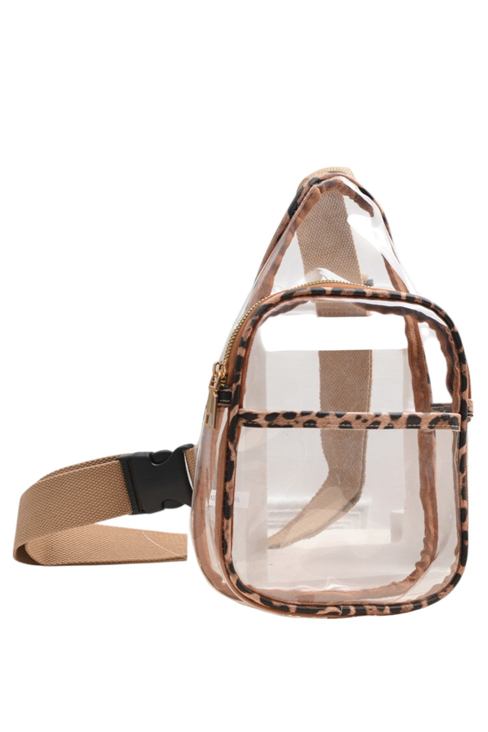Clear Stadium Concert Sling Bag is expertly crafted to comply with venue security policies, featuring a fully transparent design for effortless inspection. Its compact size and adjustable sling strap provide comfortable, hands-free convenience, perfect for carrying essentials during concerts or sporting events. Made from durable materials, this bag ensures both security and practicality without compromising style.