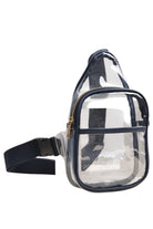 Clear Stadium Concert Sling Bag is expertly crafted to comply with venue security policies, featuring a fully transparent design for effortless inspection. Its compact size and adjustable sling strap provide comfortable, hands-free convenience, perfect for carrying essentials during concerts or sporting events. Made from durable materials, this bag ensures both security and practicality without compromising style.