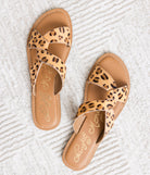 Conga Sandal in Leopard - Charming Charlie
