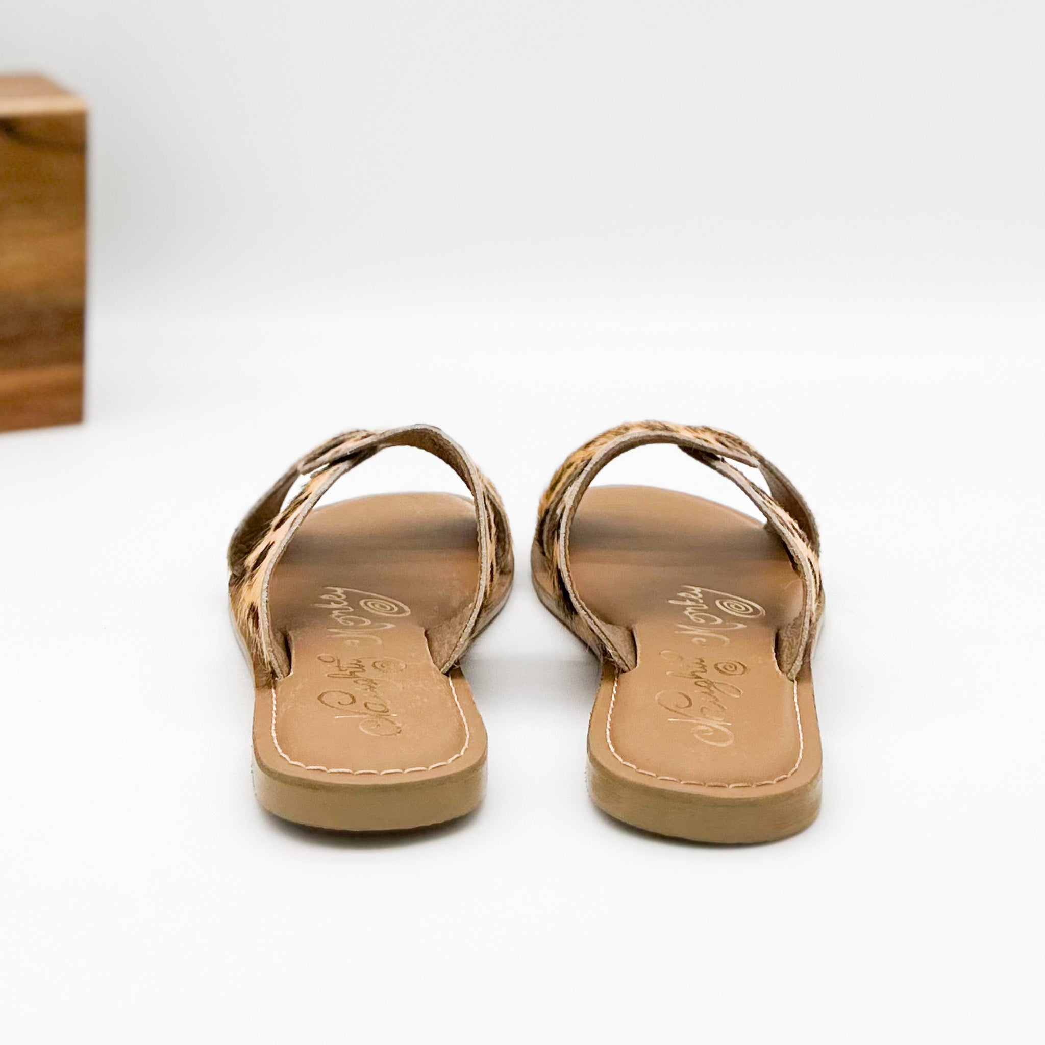 Conga Sandal in Leopard - Charming Charlie