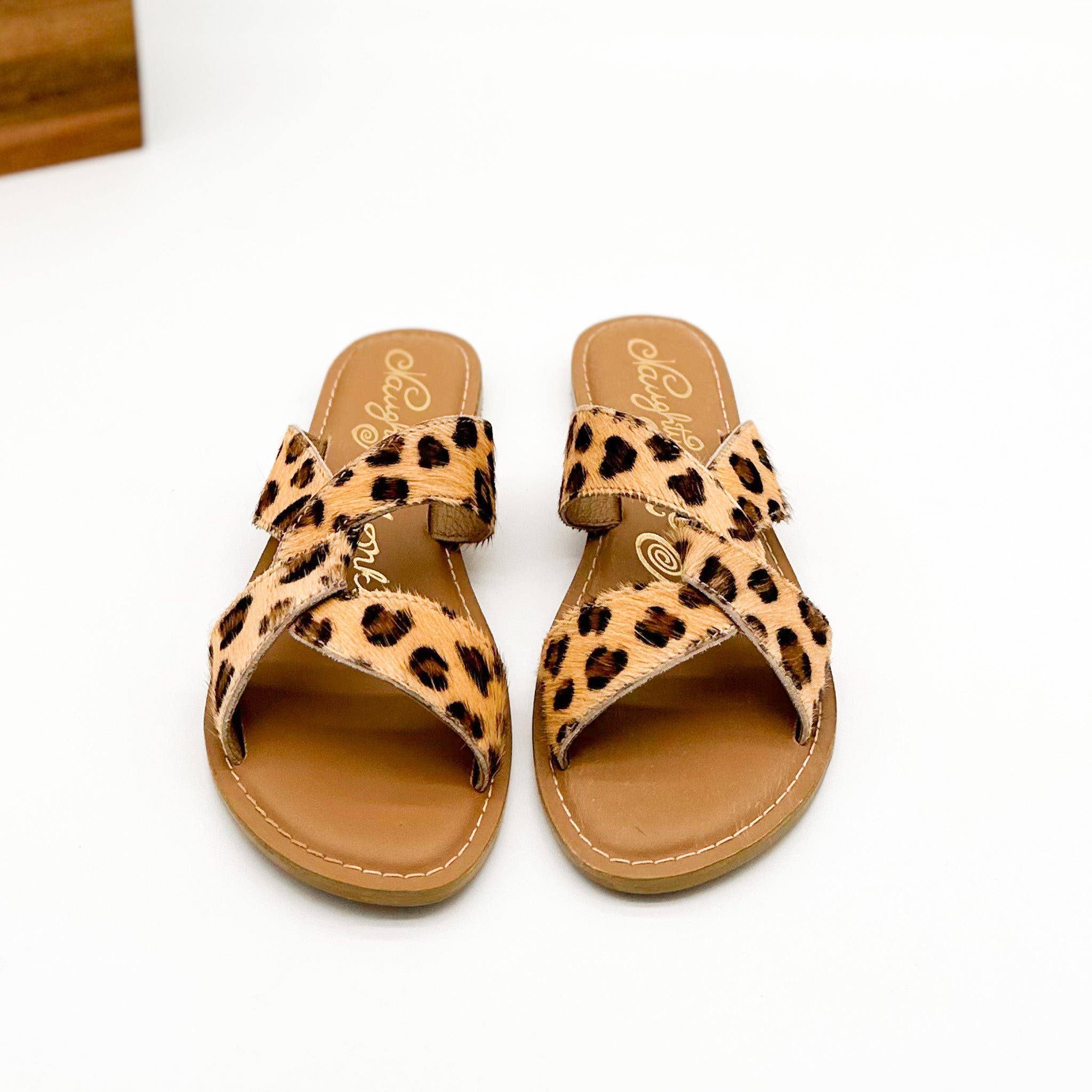 Conga Sandal in Leopard - Charming Charlie