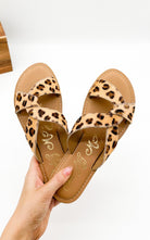Conga Sandal in Leopard - Charming Charlie