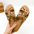 Conga Sandal in Leopard - Charming Charlie