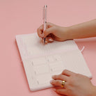 Conquer My Day Hardcover Journal (6 Months Supply, Monthly/Weekly/Daily + Line/Dot Paper) - Designed by Kelly Luc, Limited Edition - Multitasky