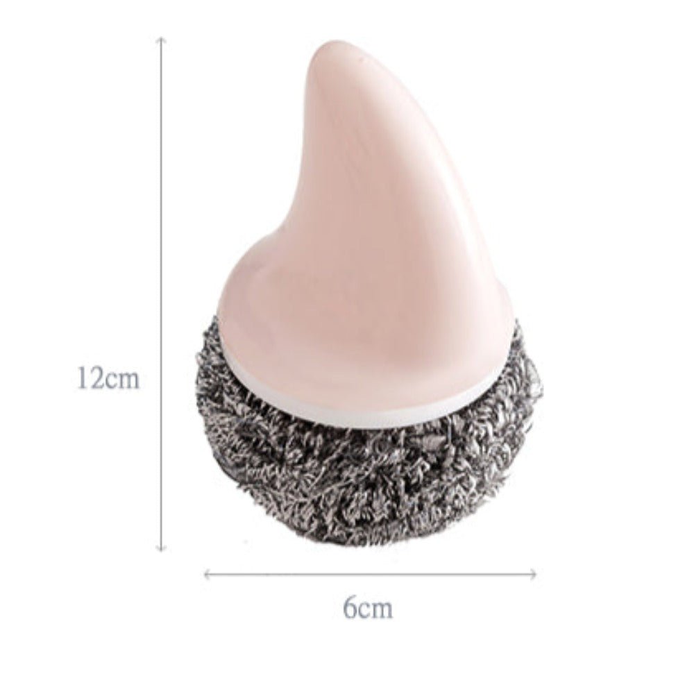 Cute Shark-Fin Pan Scrubber (with 5 scrub refills) - Multitasky