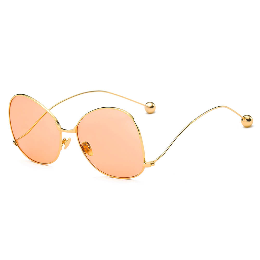 EUGENE | CD05 - Women's Trendy Oversized Pantone Lens Sunglasses - Cramilo Eyewear - Stylish Trendy Affordable Sunglasses Clear Glasses Eye Wear Fashion