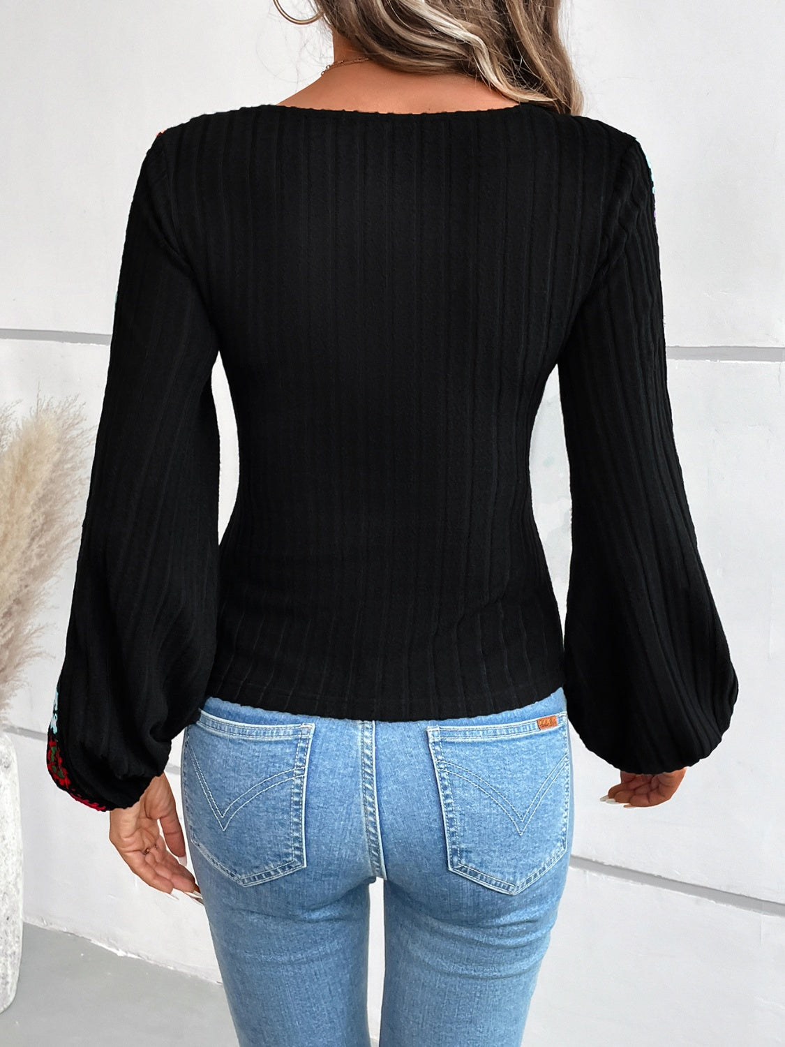 新品CLANE CROCHET V NECK LONG KNIT TOPS CROCHET V NECK LONG KNIT TOPS 