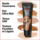 Revlon ColorStay Full Cover Longwear Matte Foundation, Heat & Sweat Resistant Lightweight Face Makeup - Charming Charlie