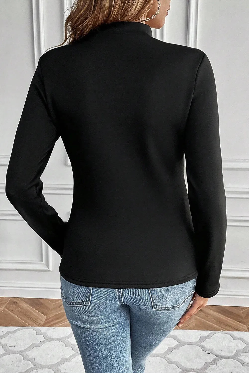 Altuzarra Crinkled Chiffon Sheer Blouse in Black Altuzarra Crinkled Chiffon Sheer Blouse in Black