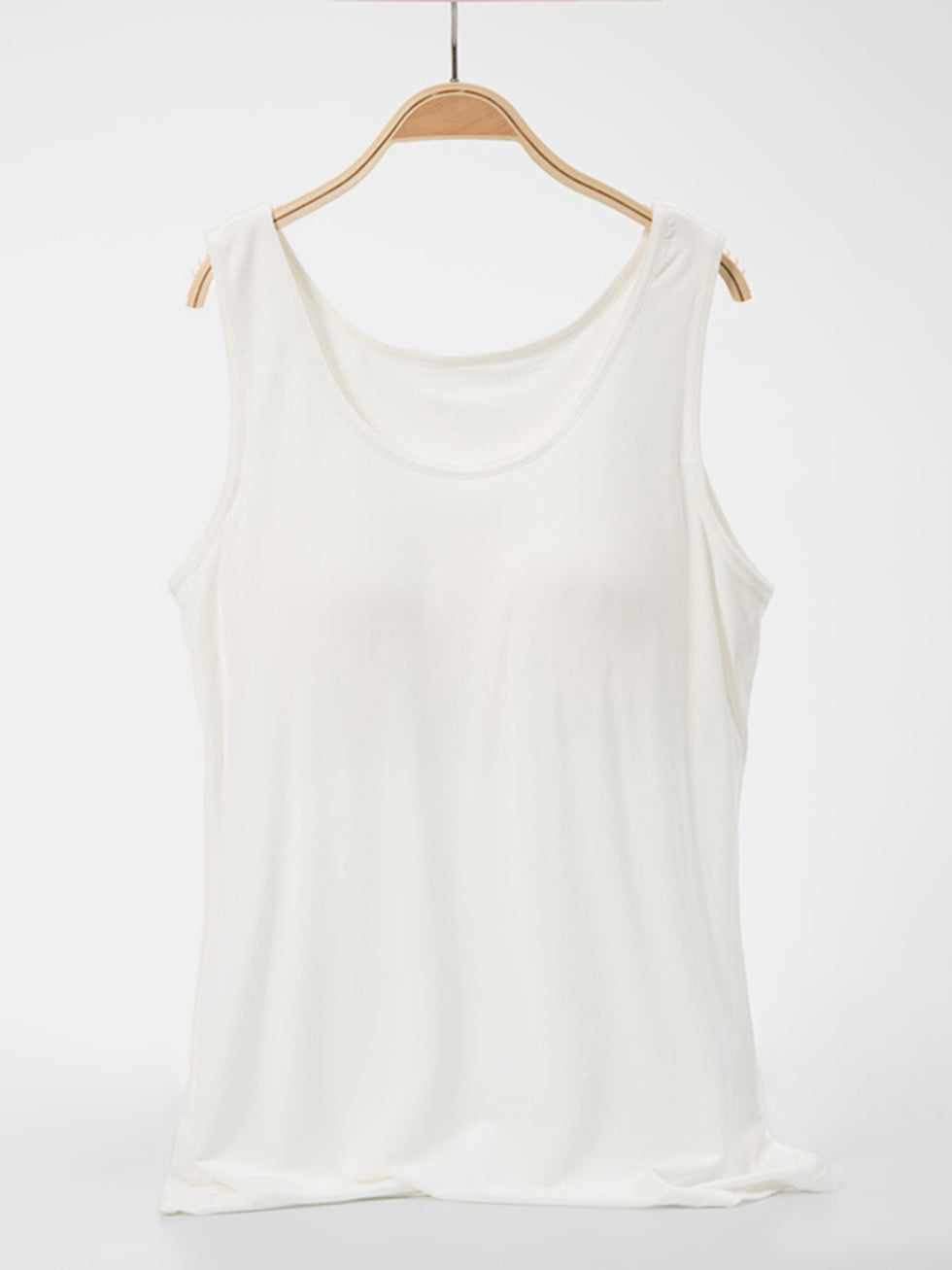 Scoop Neck Wide Strap Tank and Shorts Active Set main image 1
