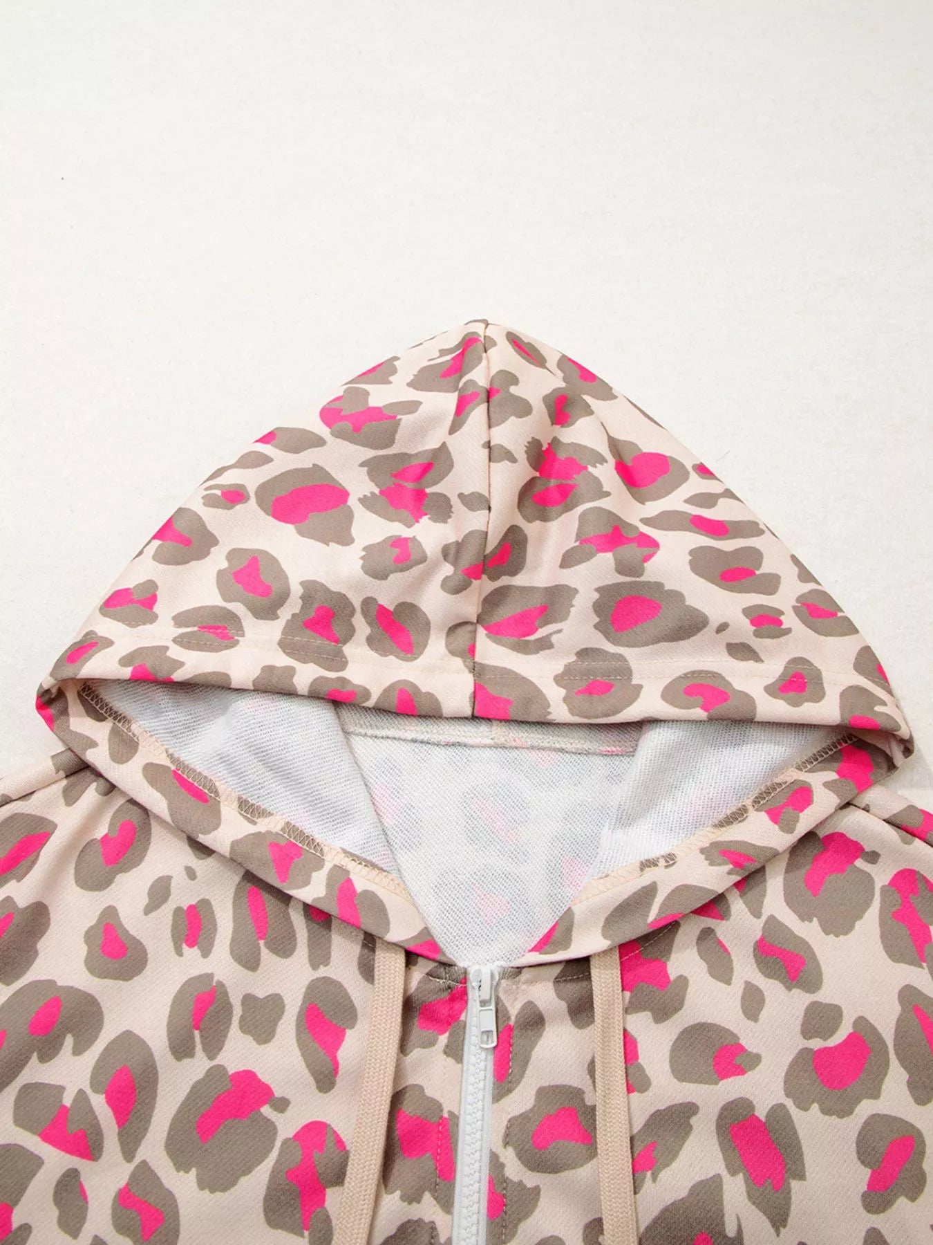 Leopard Print Zip-Up Hoodie – Charming Charlie
