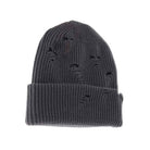 dark-Grey Unisex Distressed C.C. Beanie combines timeless style with everyday comfort. Crafted with a soft, breathable fabric, its distressed finish adds a subtle vintage edge, making it a versatile accessory for any wardrobe. Designed to fit all head sizes comfortably, this beanie provides warmth without sacrificing breathability, ideal for layering in cooler weather or adding a casual touch to your look year-round. 