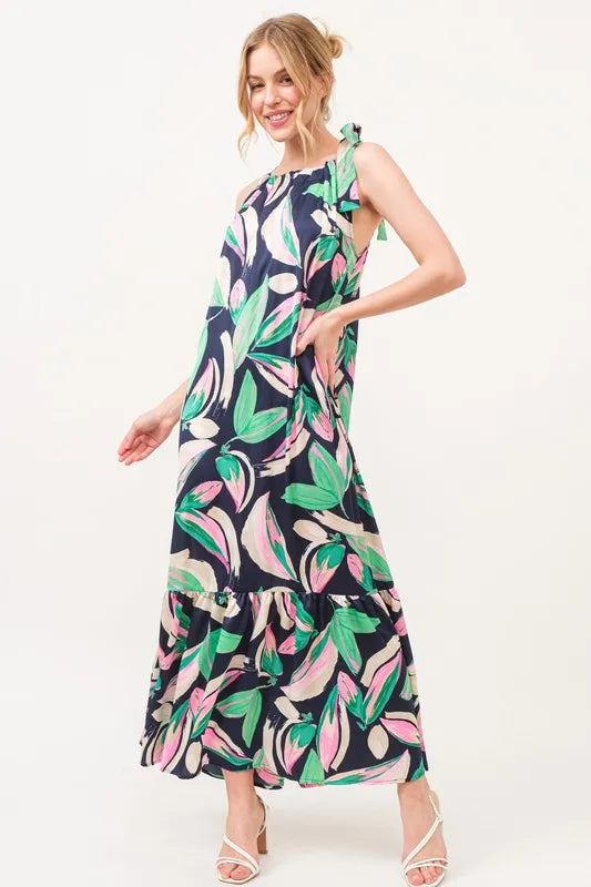 blue paisley maxi dress Summer Lover Maxi Dress