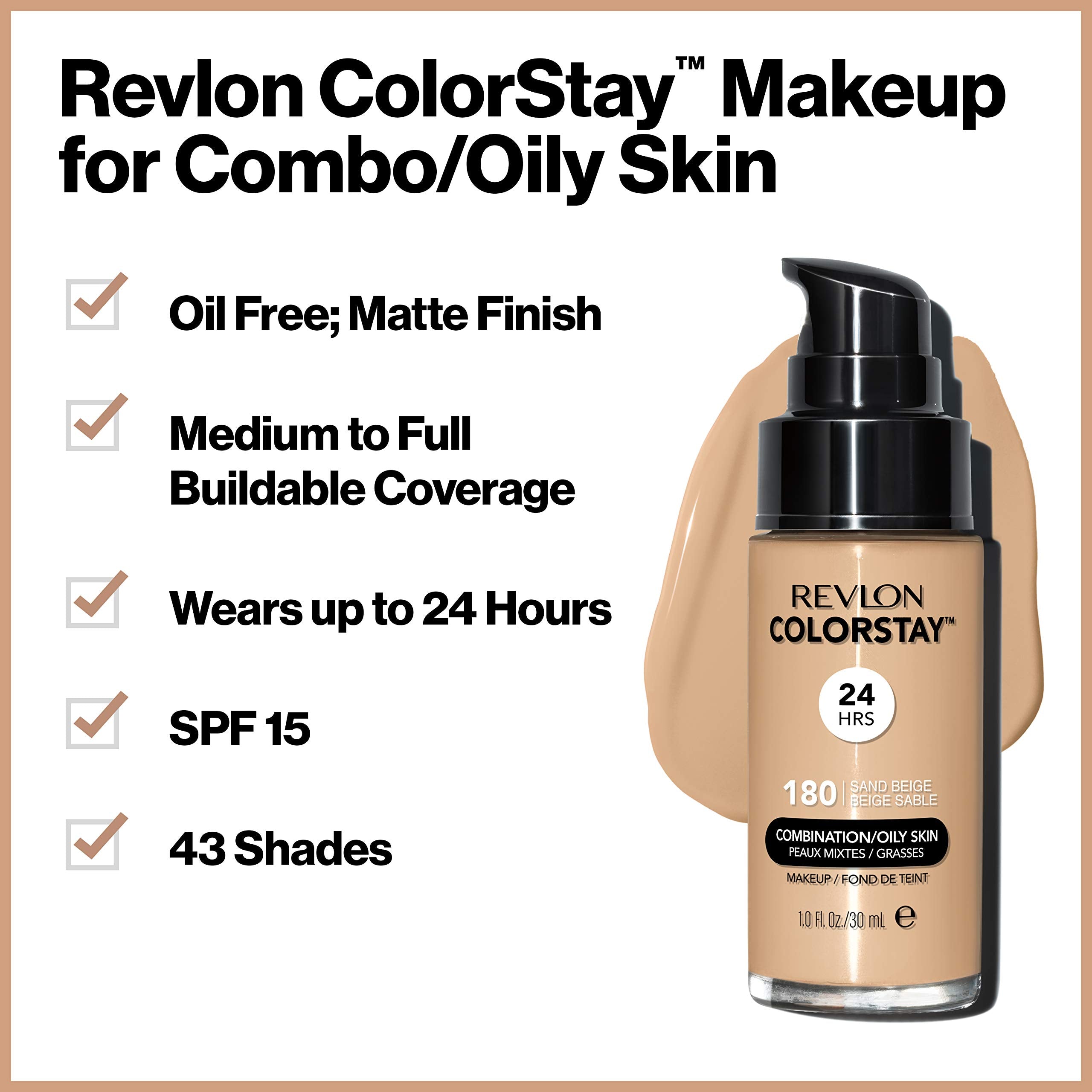 Revlon ColorStay Liquid Foundation Makeup - Charming Charlie