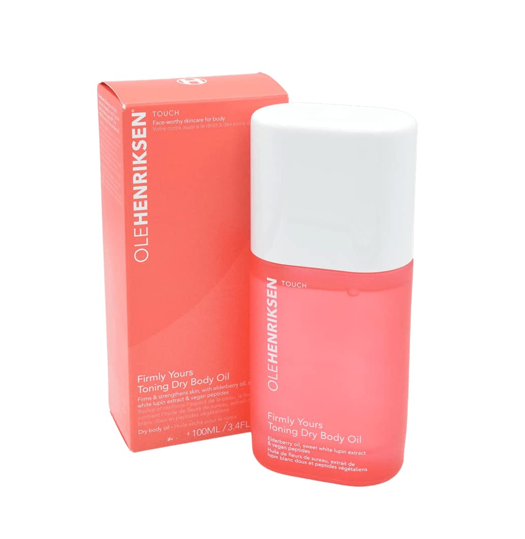 Ole Henriksen Firmly Yours Dry Body Oil with Peptides, 3.40 Fl Oz (Pack of 1), 3.4 Ounces - Charming Charlie
