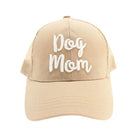 Dog Mom Embroidered Mesh Back High Ponytail CC Ball Cap offers a blend of style and functionality tailored for dog lovers. Featuring breathable mesh panels and a high ponytail opening, it ensures comfort and ventilation during outdoor activities. The detailed embroidery highlights your dog mom pride, while the adjustable strap provides a secure, personalized fit. 