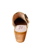 Drancy Western Mule in Tan - Charming Charlie