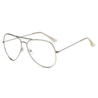 ENID | F1001 - Trendy Aviator Clear Glasses Lens Sun Glasses - Cramilo Eyewear - Stylish Trendy Affordable Sunglasses Clear Glasses Eye Wear Fashion