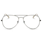 ENID | F1001 - Trendy Aviator Clear Glasses Lens Sun Glasses - Cramilo Eyewear - Stylish Trendy Affordable Sunglasses Clear Glasses Eye Wear Fashion