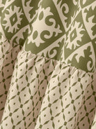 Geometric Elastic Waist Maxi Skirt - Charming Charlie